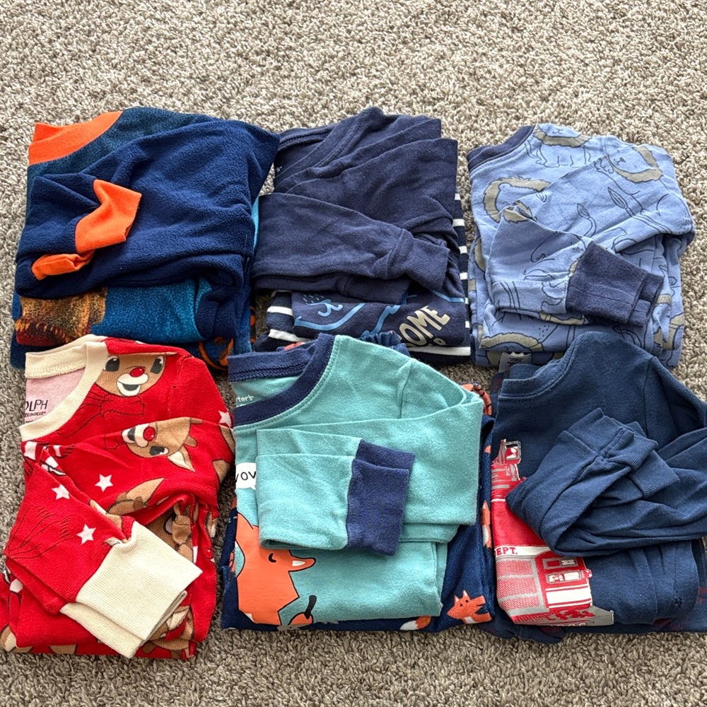 Boys 5t Jammies Bundle